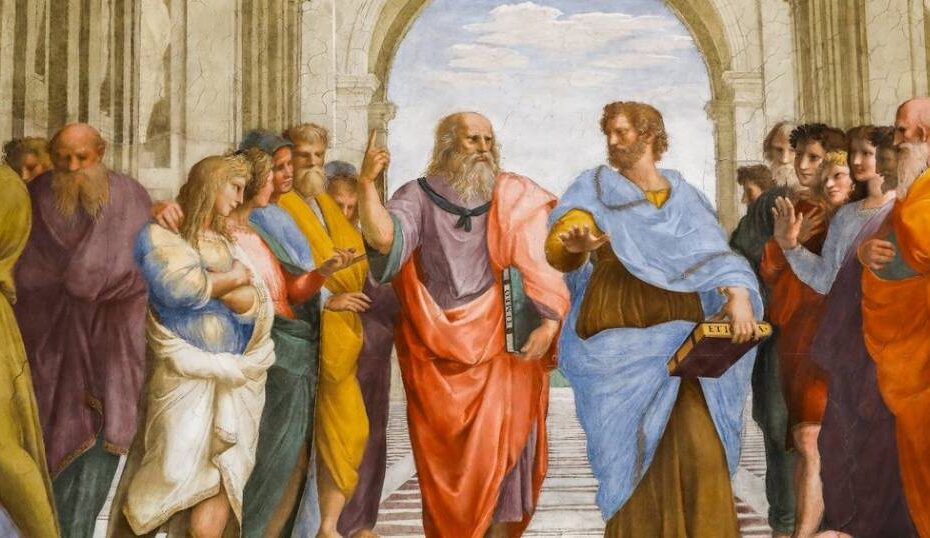 Aristote peint par Raphael