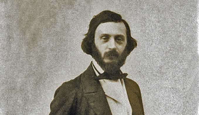 autoportrait debout vers 1853 
